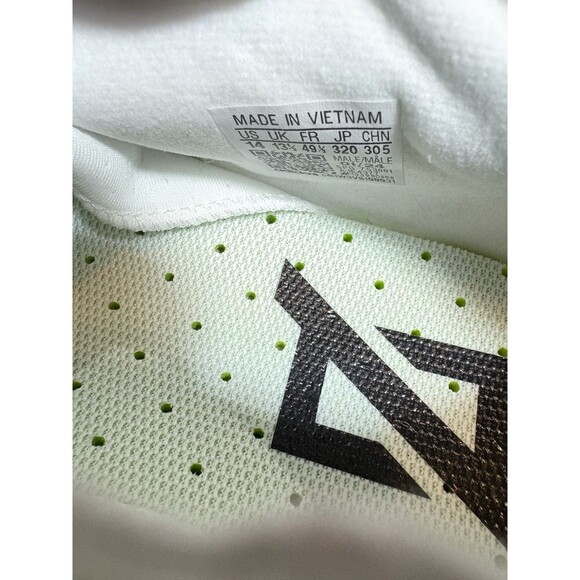 Adidas Adizero Electric Men's Size 14 White Blue Football Cleats IE4377 - Picture 8 of 8